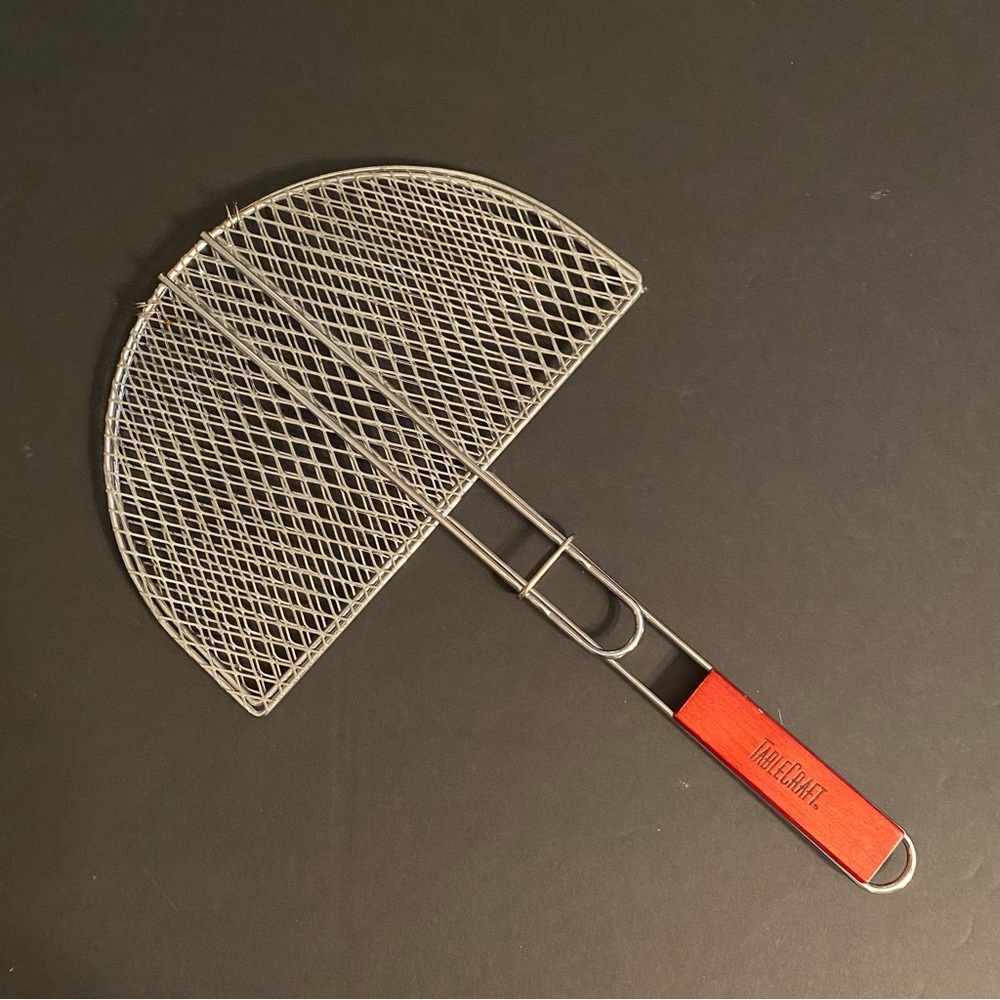 TableCraft Quesadilla Turner Basket Grill Flipper 12”